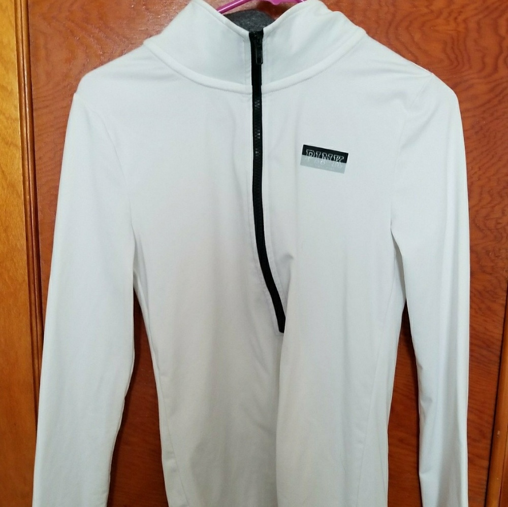 VS White Zip Up
